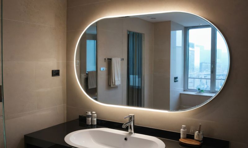 LED Mirror with Touch Controls